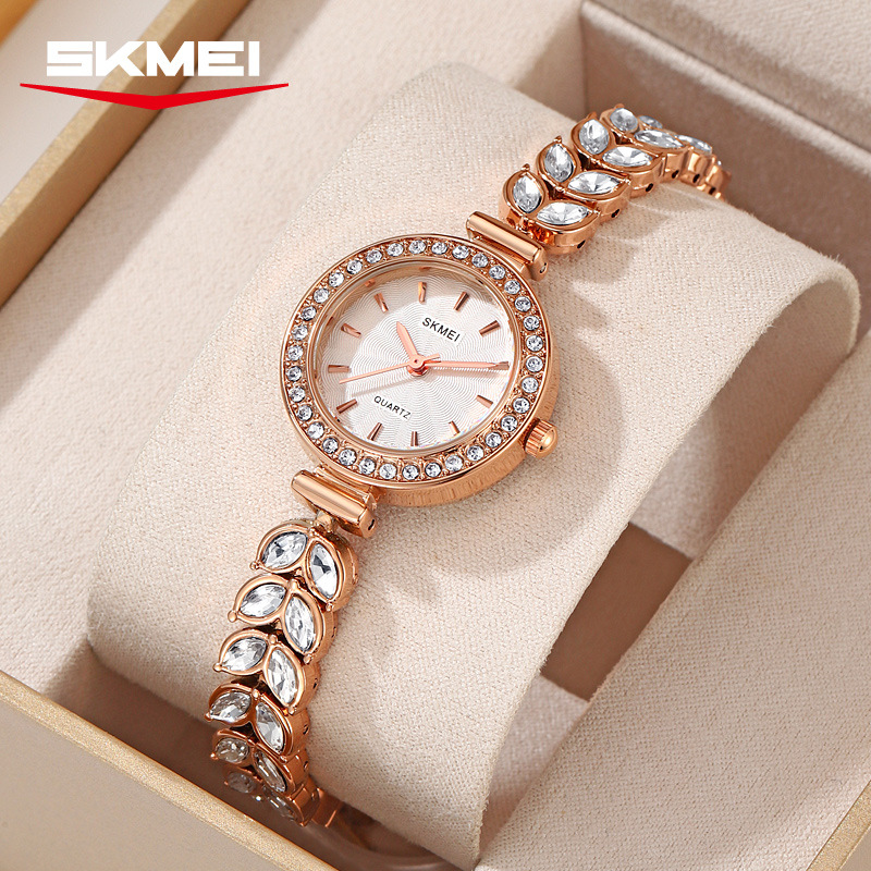 Women'S Fashion Quartz Watch - ساعات يد نسائية كوارتز ماسية 2547،