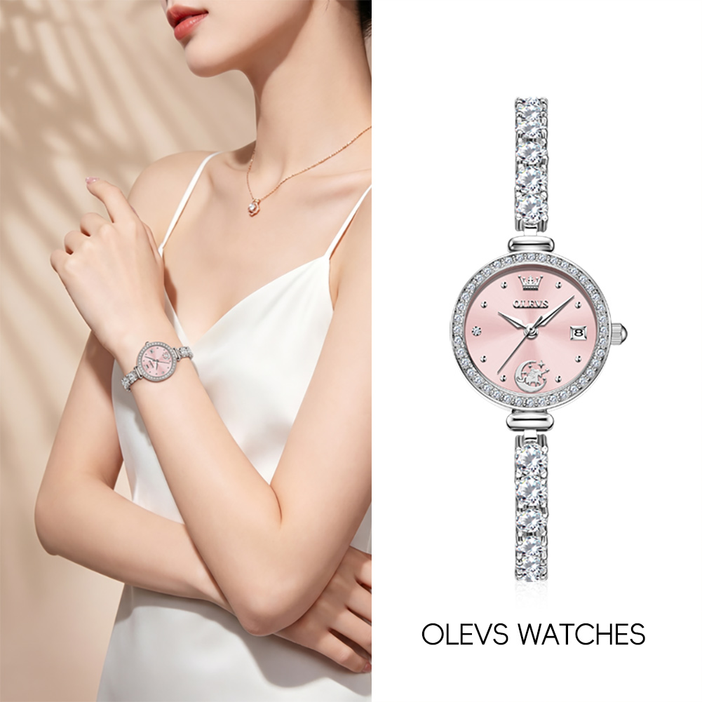 Women'S Fashion Quartz Watch - ساعة OLEVS 2998 أصلية للنساء مع