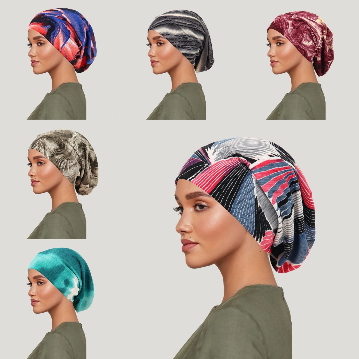 Women'S Fashion Hats - 2026 جديد التعادل صبغ غطاء للشعر