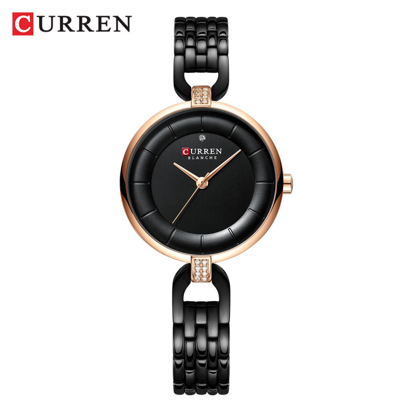 Women'S Fashion Quartz Watch - ساعة نسائية من CURREN، ساعة يد