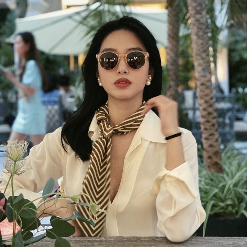 وشاح مطبوع بشريط للنساء ، حرير - مراجعة Women'S Fashion Hats وسعره