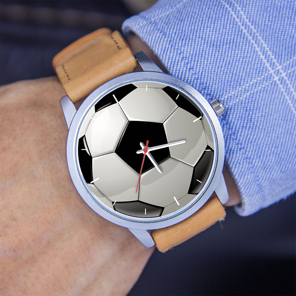 ساعة كرة القدم بتصميم كرة القد - مراجعة Women'S Fashion Quartz Watch وسعره