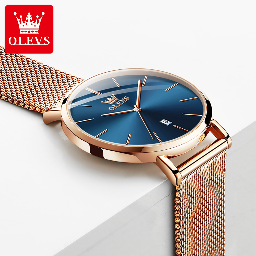 OLEVS ساعة نسائية 5869 أنيقة م - مراجعة Women'S Fashion Quartz Watch وسعره