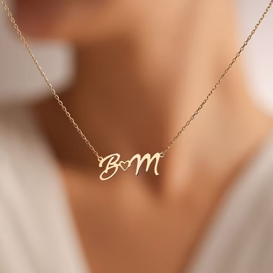 اسم مخصص القلائد للنساء مقاوم  - مراجعة Women Fashion Names وسعره