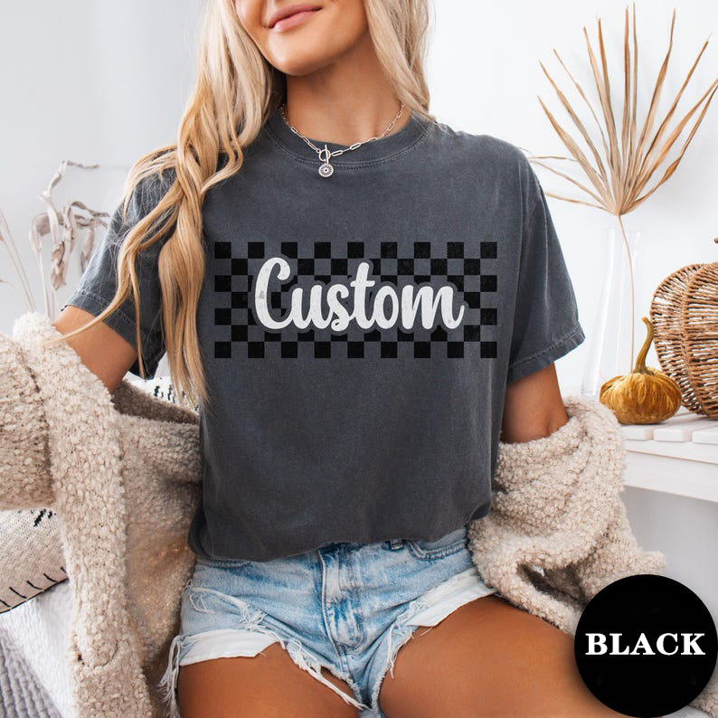 تي شيرت عتيق الطراز بتصميم مخص - مراجعة Women Fashion Names وسعره