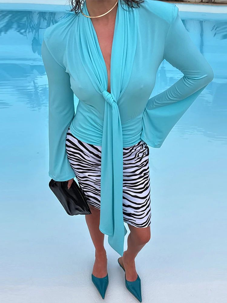 فستان نسائي أنيق بياقة وشاح مط - مراجعة Women'S Fashion For Summer 2026 وسعره