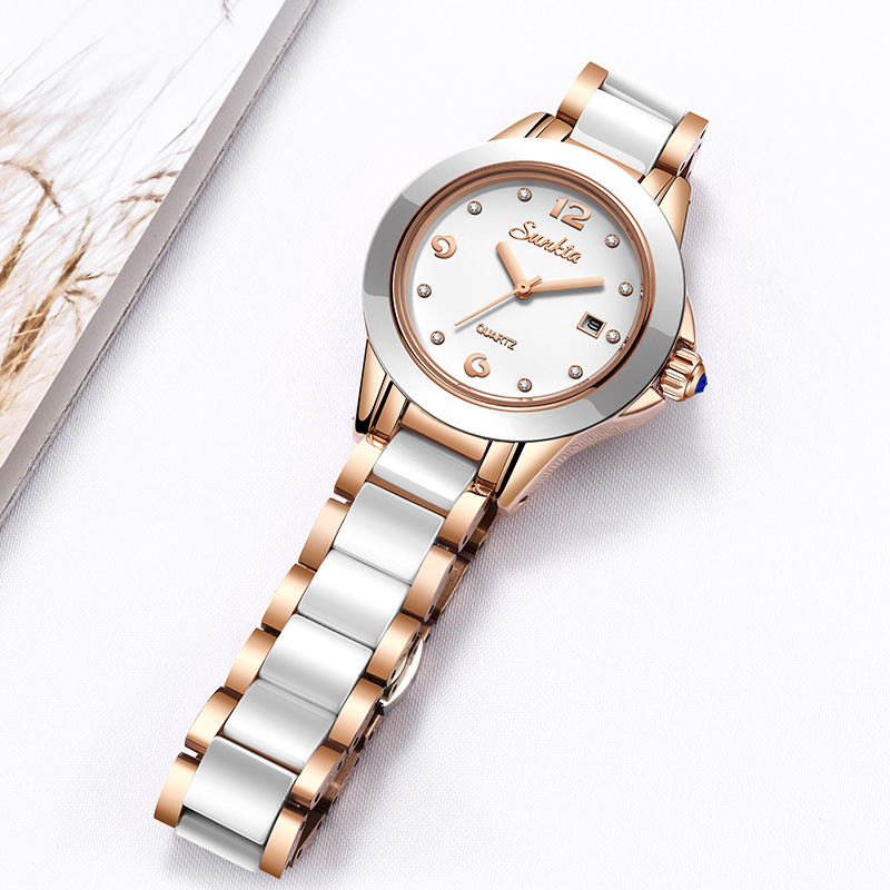 ساعة Sunkta كاجوال كوارتز نسائ - مراجعة Women'S Fashion Quartz Watch وسعره