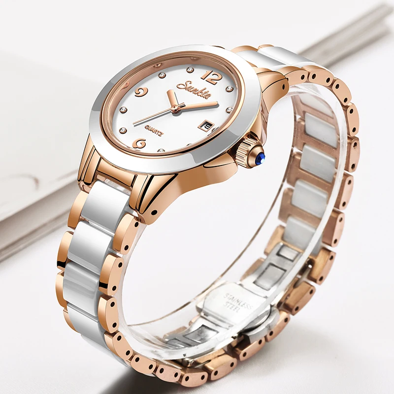 ساعة Sunkta كاجوال كوارتز نسائ - مراجعة Women'S Fashion Quartz Watch وسعره