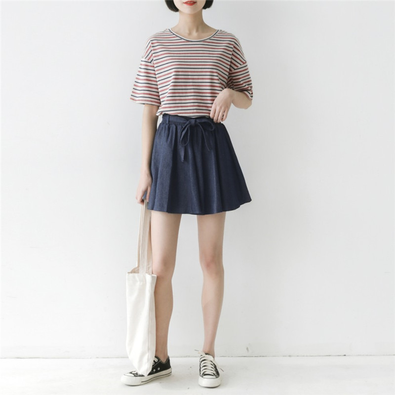 تنورة جينز غير رسمية على الموض - مراجعة Women Fashion Jeans وسعره