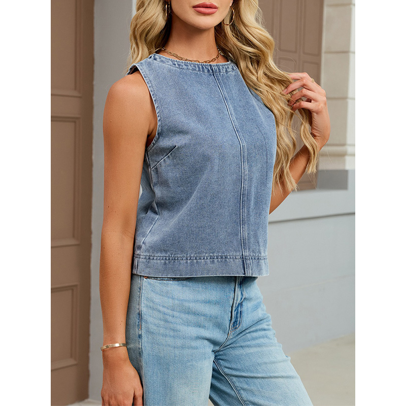Benuynffy سترة جينز نسائية كاج - مراجعة Women Fashion Jeans وسعره