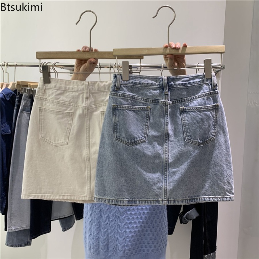 تنورة جينز قصيرة جديدة للنساء  - مراجعة Women Fashion Jeans وسعره