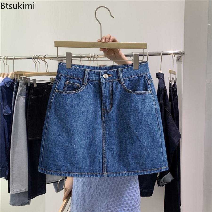 تنورة جينز قصيرة جديدة للنساء  - مراجعة Women Fashion Jeans وسعره