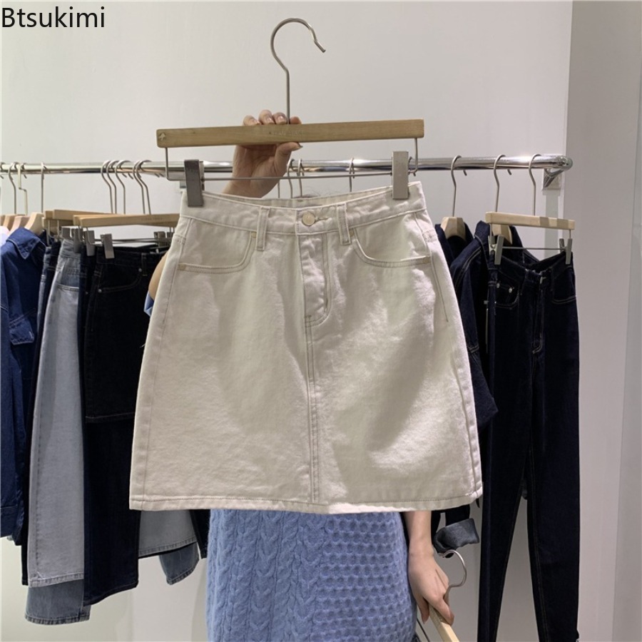 تنورة جينز قصيرة جديدة للنساء  - مراجعة Women Fashion Jeans وسعره