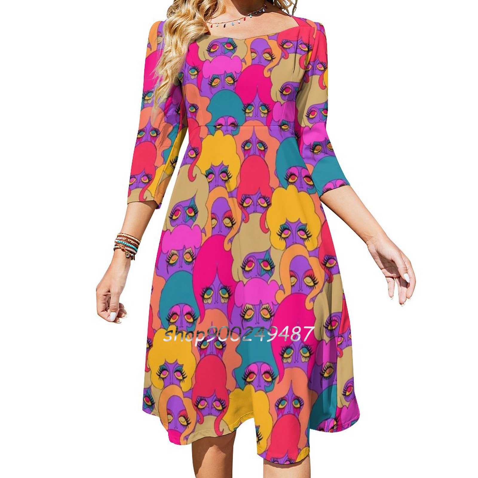 Colorful Ladies Sweetheart Kno - مراجعة Women'S Fashion In The 60S وسعره