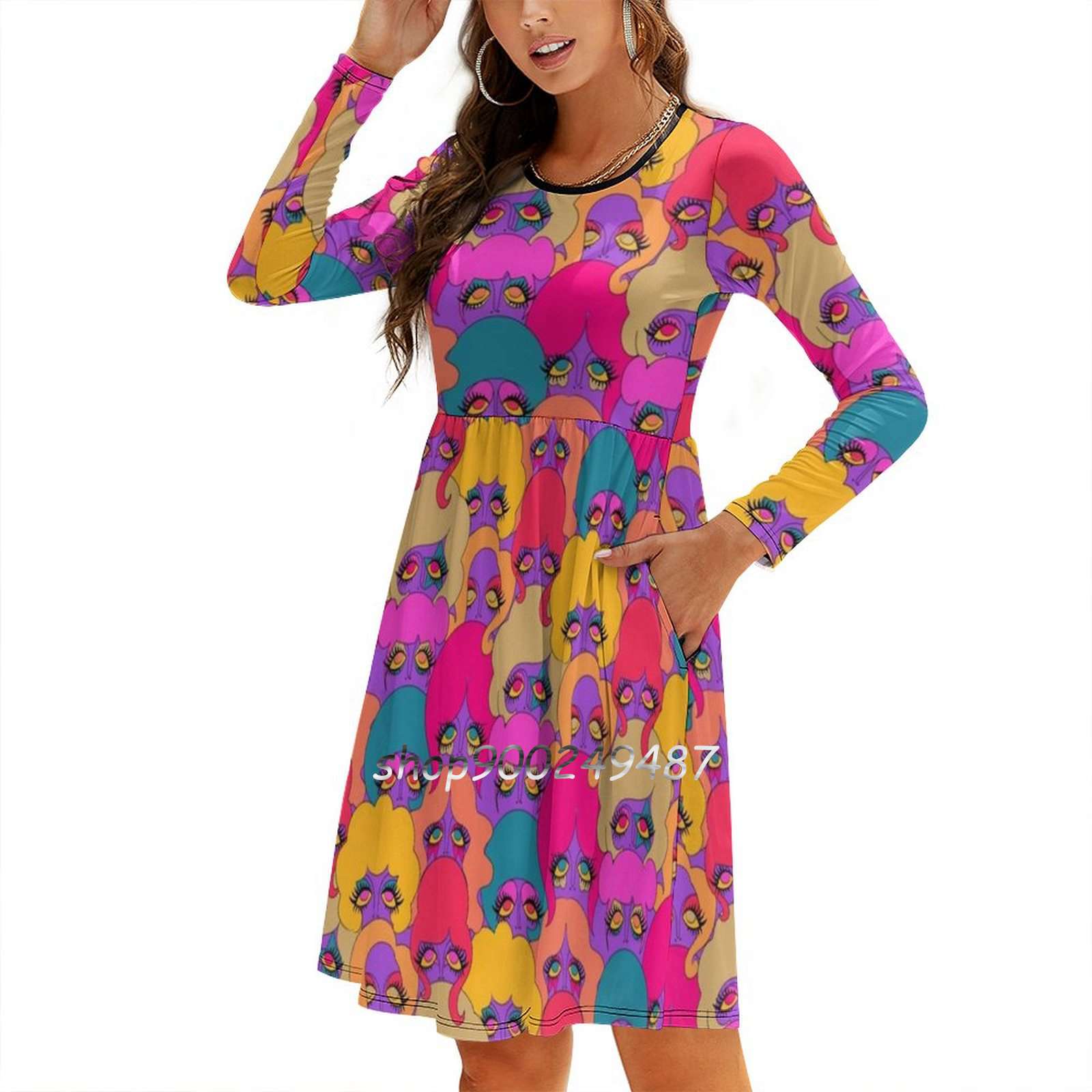 Colorful Ladies Sweetheart Kno - مراجعة Women'S Fashion In The 60S وسعره