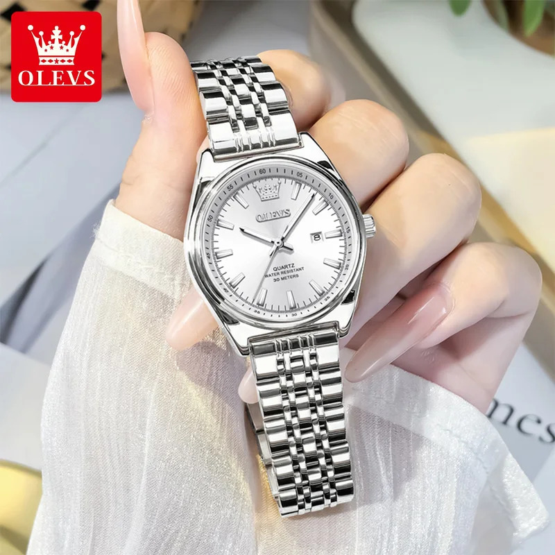OLEVS جديد 3703 ساعات امرأة أن - مراجعة Women'S Fashion Quartz Watch وسعره