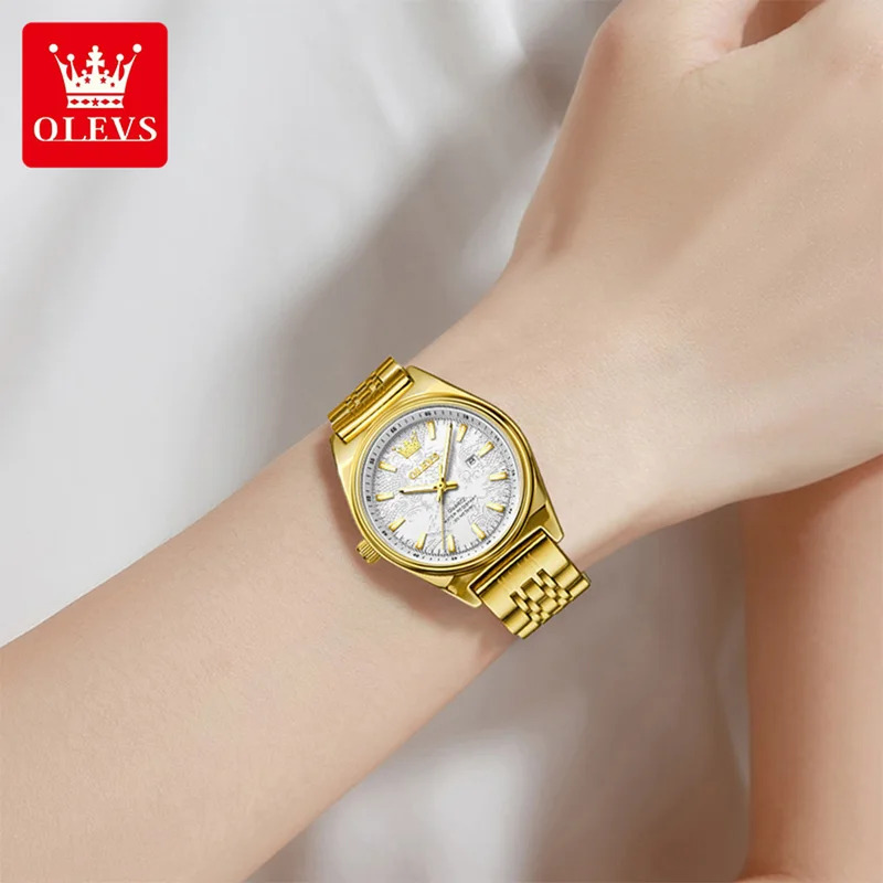 OLEVS جديد 3703 ساعات امرأة أن - مراجعة Women'S Fashion Quartz Watch وسعره