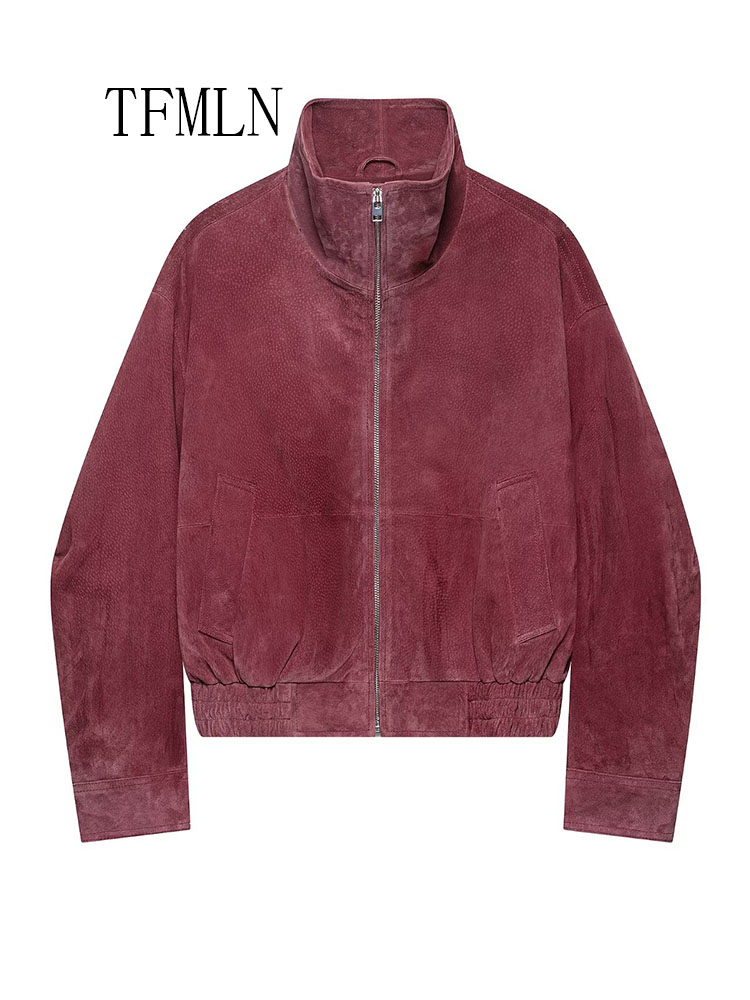 سترات بومبر للنساء من TFMLN لخ - مراجعة Women'S Fashion Bomber Jacket وسعره