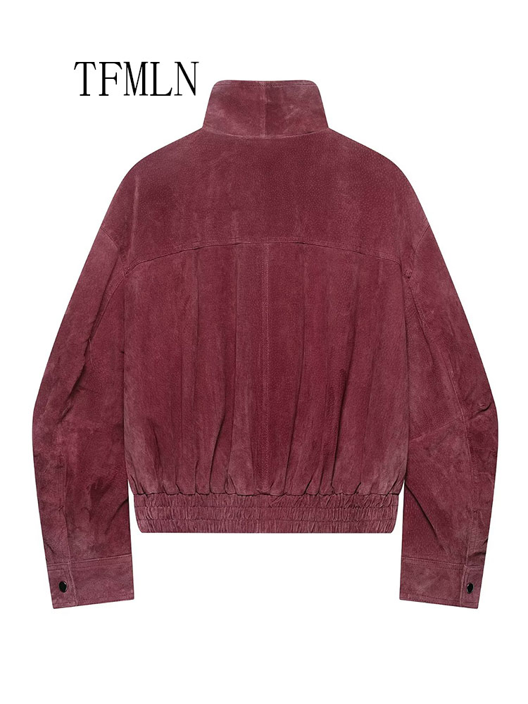 سترات بومبر للنساء من TFMLN لخ - مراجعة Women'S Fashion Bomber Jacket وسعره