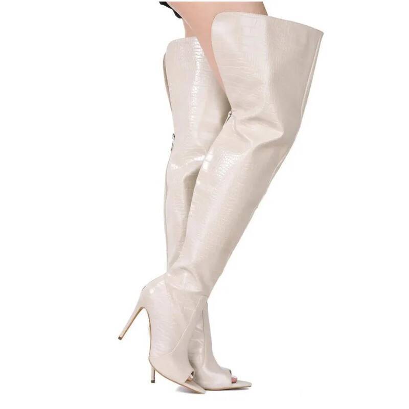 خنجر عالية الكعب فوق الركبة ال - مراجعة Women'S Fashion Trends Autumn 2025 وسعره